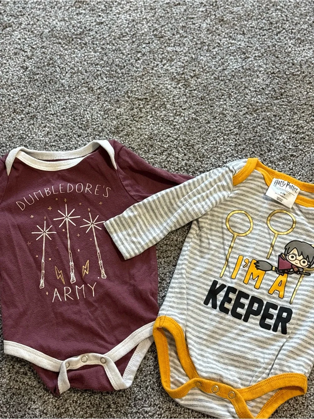 Harry Potter Onesie Set